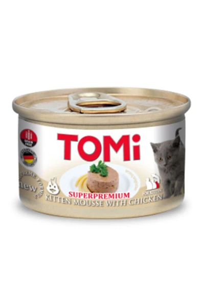 Tomi Yavru Kedi Yaş Maması Tavuklu 85 G ürün görseli 1