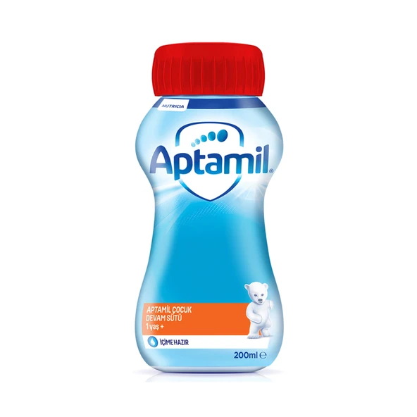 Aptamil Çocuk Devam Sütü İçime Hazır 200 Ml 1 Yaş+ (7'li Paket) ürün görseli 1