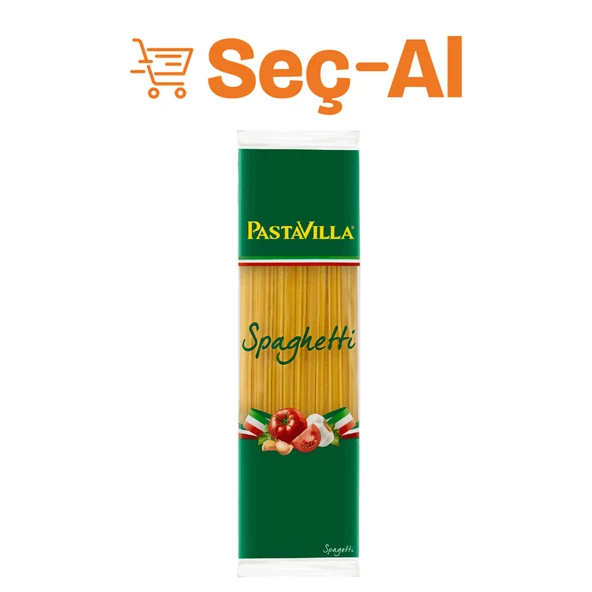 Pastavilla Spaghetti Makarna 500 G (8'li Paket) ürün görseli 1