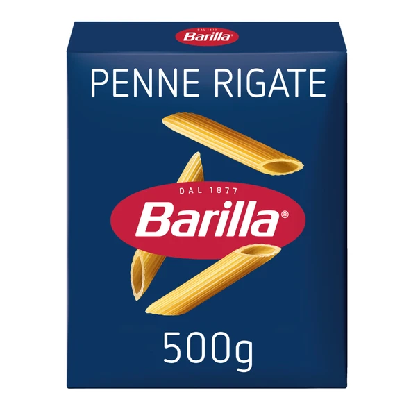 Barilla Penne Rigate (Kalem) Makarna 500 G (8'li Paket) ürün görseli 1