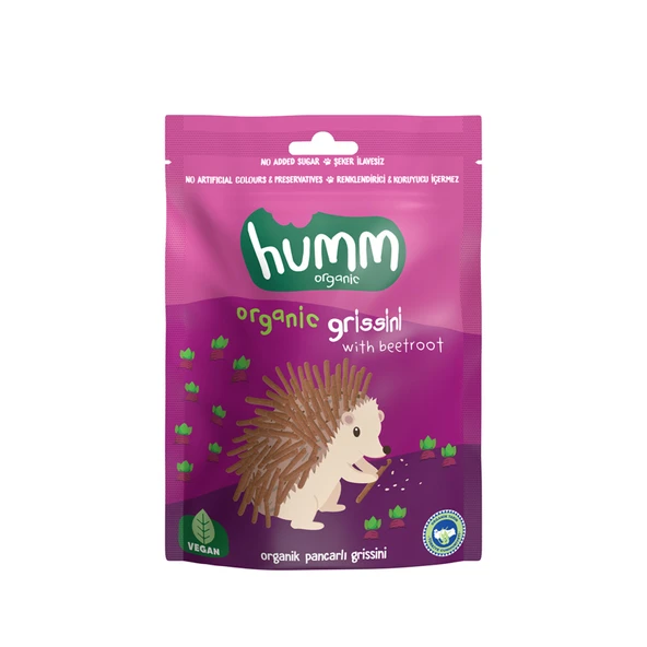 Humm Organic Organik Grissini Pancarlı 55 G (8'li Paket) ürün görseli 1