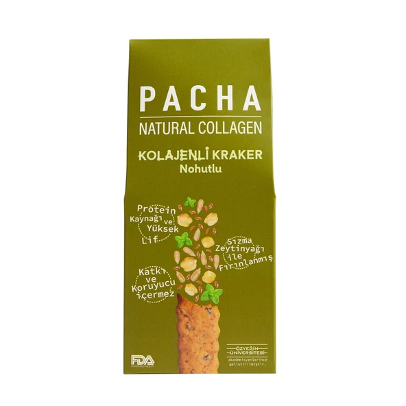 Pacha Natural Collagen Nohut Kolajenli Kraker 50 G (6'li Paket) ürün görseli 1