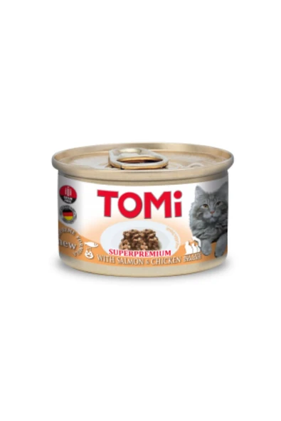 Tomi Kedi Yaş Maması Somonlu Tavuklu 85 G ürün görseli 1