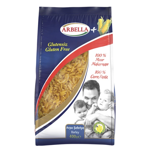 Arbella Plus Glutensiz Arpa Şehriye 400 G (4'li Paket) ürün görseli 1