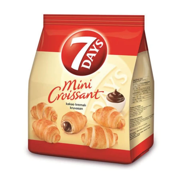 Seven Days Kakao Kremalı Kruvasan 185 G                  (4'li Paket) ürün görseli 1