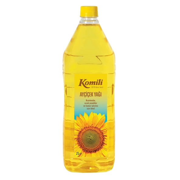 Komili Ayçiçek Yağı 2 L (7'li Paket) ürün görseli 1