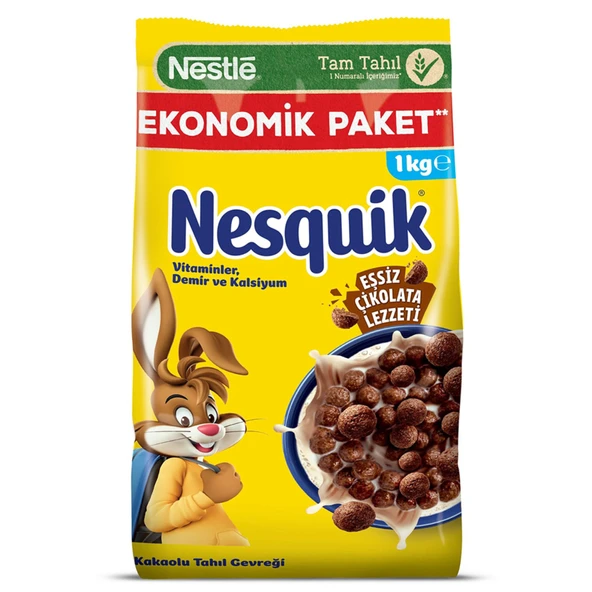 Nesquik Mısır Gevreği 1 Kg (4'li Paket) ürün görseli 1