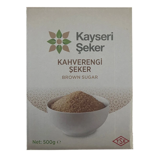 Kayseri Şeker Kahverengi Şeker 500 G (7'li Paket) ürün görseli 1