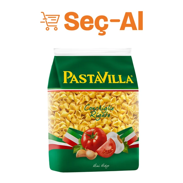 Pastavilla Mini Midye Makarna 500G (8'li Paket) ürün görseli 1