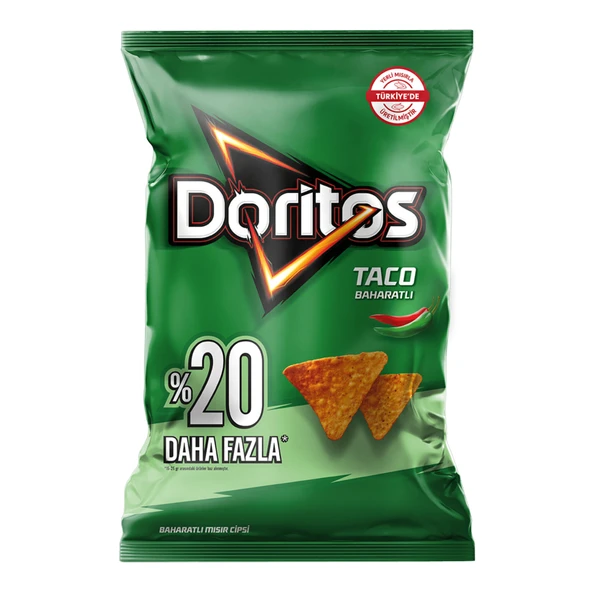 Doritos Taco Parti Boy 185 G (5'li Paket) ürün görseli 1