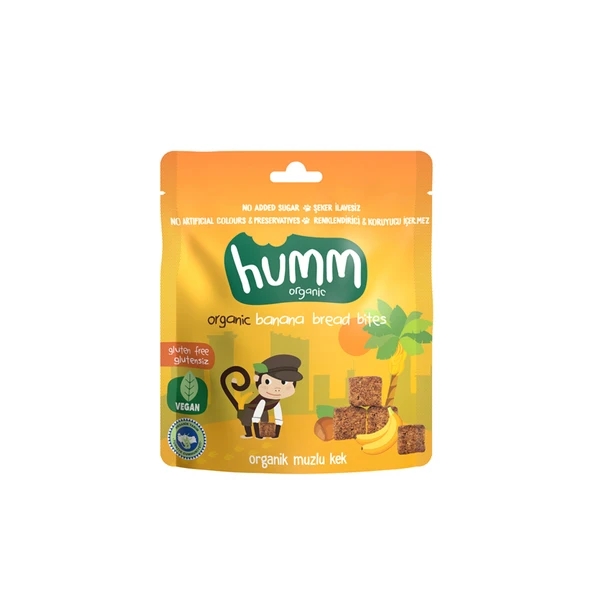 Humm Organic Muzlu Kek  30 G (4'li Paket) ürün görseli 1