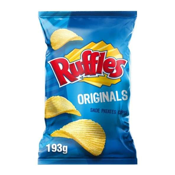 Ruffles Originals Patates Cipsi  Mega Boy 193 G (6'li Paket) ürün görseli 1