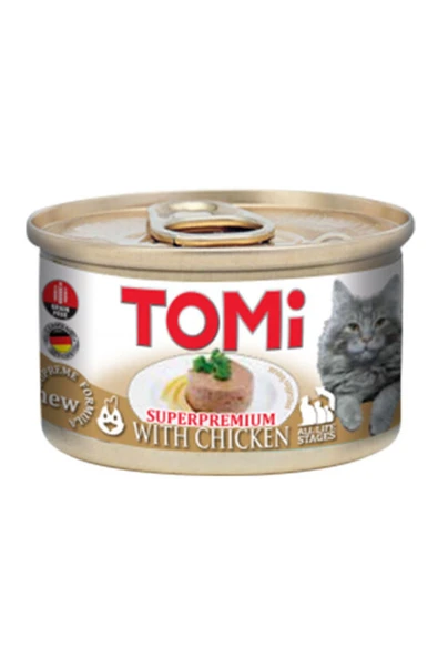 Tomi Kedi Yaş Maması Tavuklu 85 G ürün görseli 1