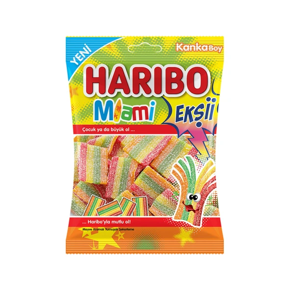 Haribo Miami Ekşii 70 G (8'li Paket) ürün görseli 1