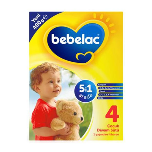 Bebelac Devam Sütü 4 400 G (3'li Paket) ürün görseli 1
