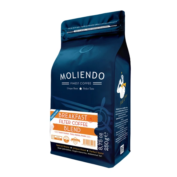 Moliendo Breakfast Blend Öğütülmüş Filtre Kahve 250 G (2'li Paket) ürün görseli 1