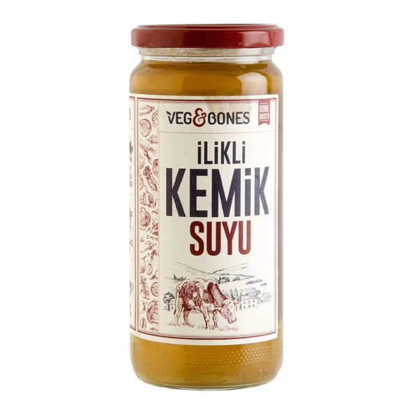 Veg&Bones İlikli Kemik Suyu 480 Ml (5'li Paket) ürün görseli 1