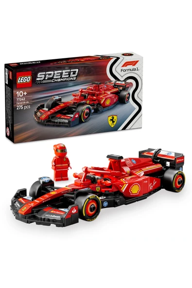 LEGO ® Speed Champions Ferrari SF-24 F1® Yarış Arabası 77242 - 10+ Oyuncak Model Yapım Seti (275Pr) ürün görseli 1