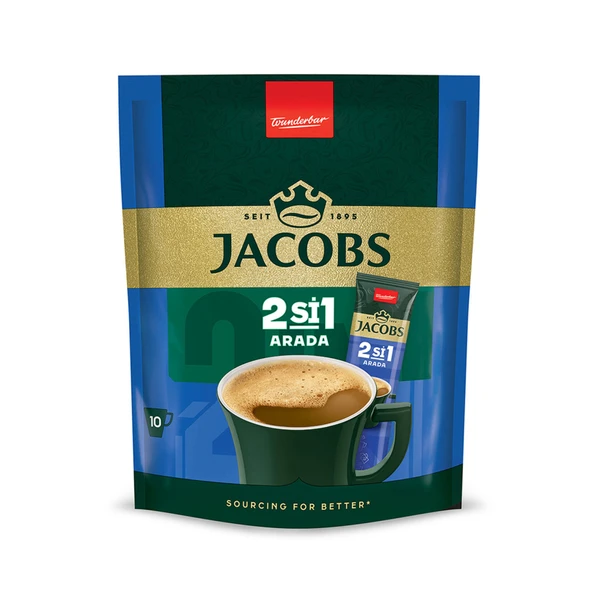 Jacobs 2 si 1 Arada Paket 10 x 10.5 G (6'li Paket) ürün görseli 1