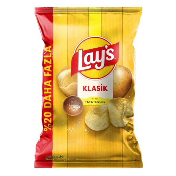 Lay's Klasik Parti Boy 160 G (6'li Paket) ürün görseli 1