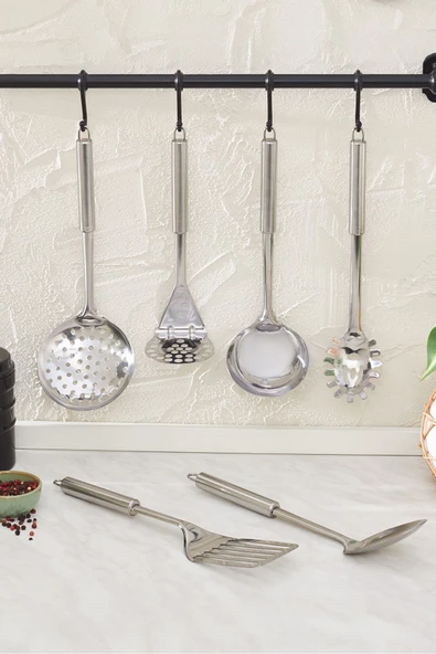 Karaca Apricot Chef 7 Parça Standlı Servis Seti - Resim 3