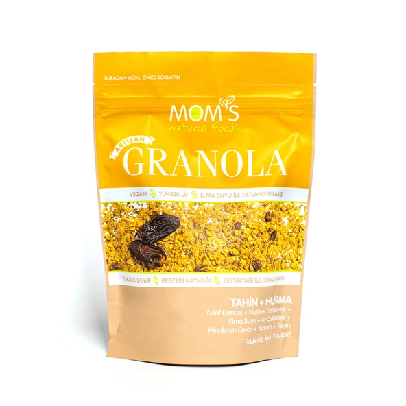 Mom's Tahin & Hurma Granola 200 G (6'li Paket) ürün görseli 1