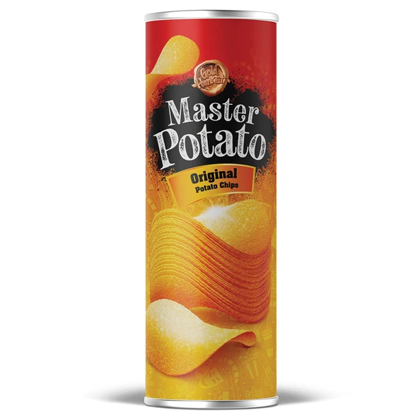 Master Potato Orijinal Cips 160 G (4'li Paket) ürün görseli 1
