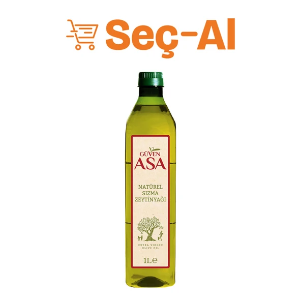 Güvenasa Naturel Sızma Zeytinyağı 1 L (6'li Paket) ürün görseli 1