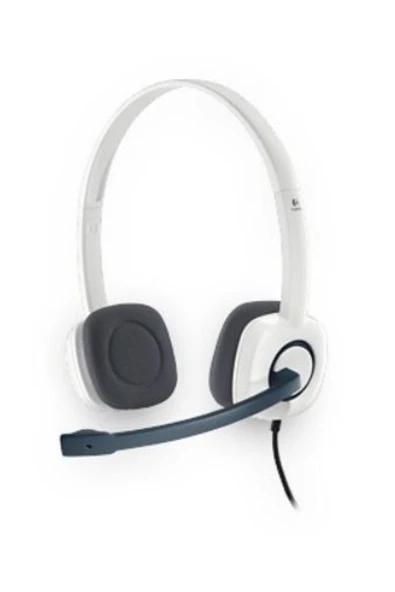 logitech H150 Stereo Beyaz Kulaklık - 981-000350 ürün görseli 1