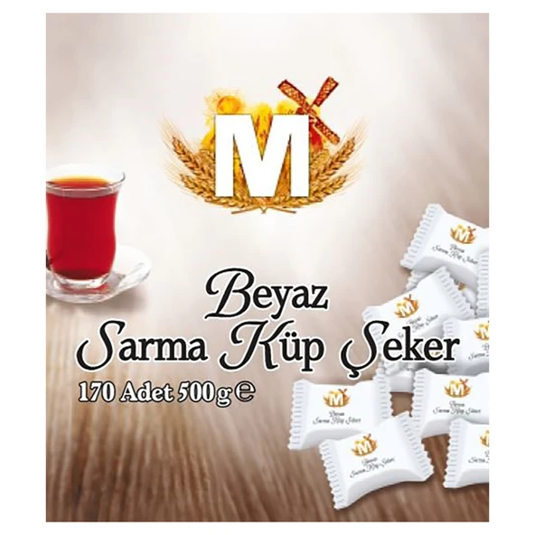 Migros Tek Sargılı Küp Şeker 500 G (8'li Paket) ürün görseli 1