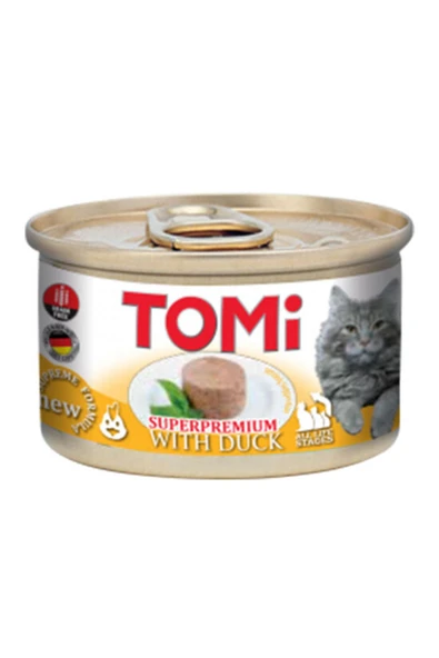 Tomi Kedi Yaş Maması Ördekli 85 G ürün görseli 1