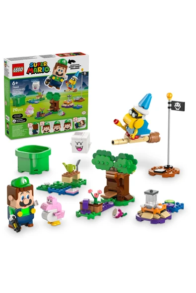 LEGO ® Super Mario™ İnteraktif LEGO® Luigi™ ile Maceralar 71440- 6+ Koleksiyonluk Oyuncak Seti (210P) ürün görseli 1
