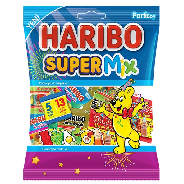 Haribo Super Mix 200 G (5'li Paket) ürün görseli 1