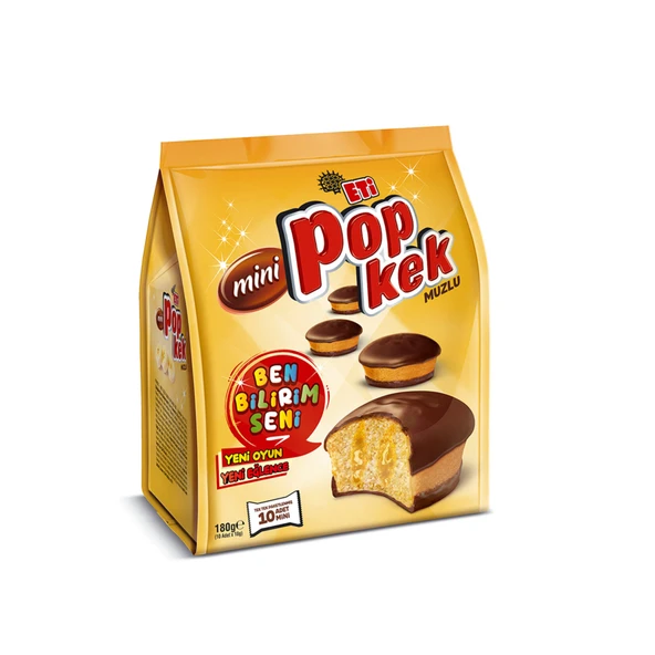 Eti Popkek Mini Muzlu Kremalı 10 x 18 G (7'li Paket) ürün görseli 1
