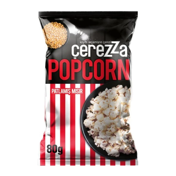 Çerezza Popcorn Patlamış Mısır Süper Boy 80 G (8'li Paket) ürün görseli 1