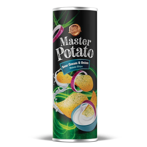 Master Potato Soğanlı & Ekşi Kremalı Cips 160 G (5'li Paket) ürün görseli 1