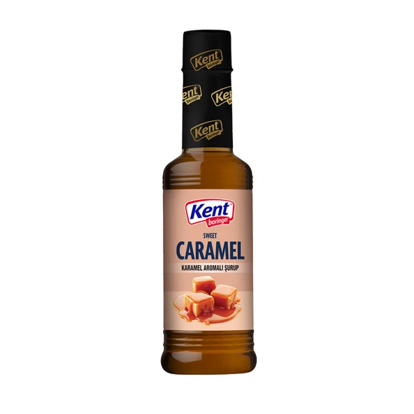 Kent Boringer Karamel Aromalı Kahve Şurubu 355 Ml (8'li Paket) ürün görseli 1