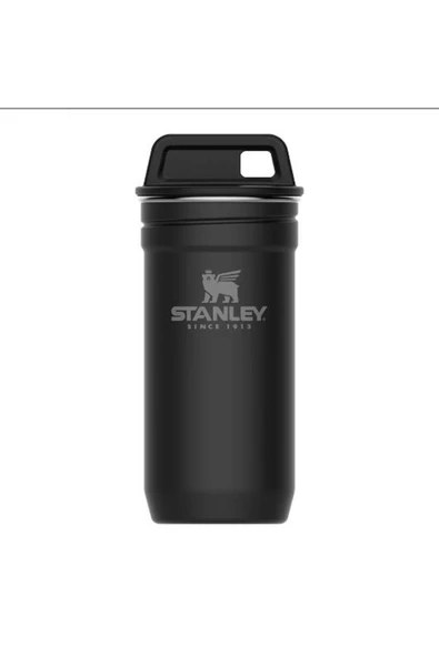 Stanley Adventure Nesting Shot Bardak Seti Siyah - Resim 3