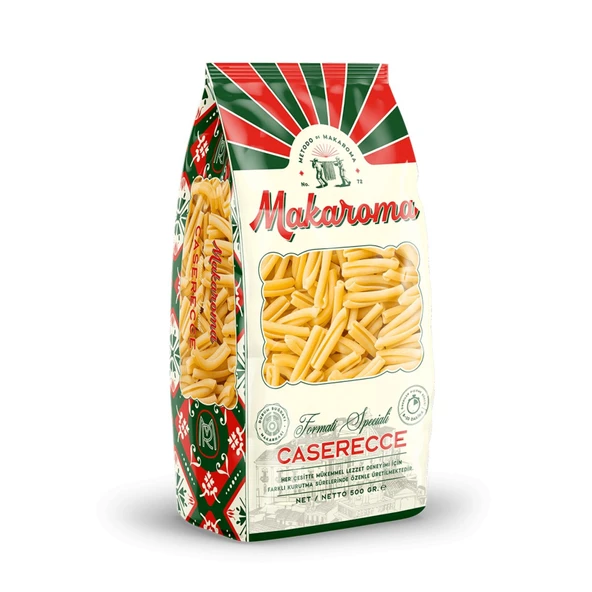 Makaroma Caserecce 500G (6'li Paket) ürün görseli 1