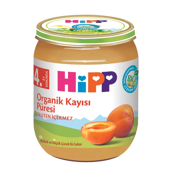 Hipp Organik Kayısı Püresi 125 G (6'li Paket) ürün görseli 1
