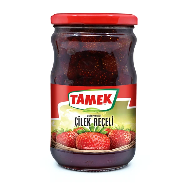 Tamek Çilek Reçeli 800 G (4'li Paket) ürün görseli 1