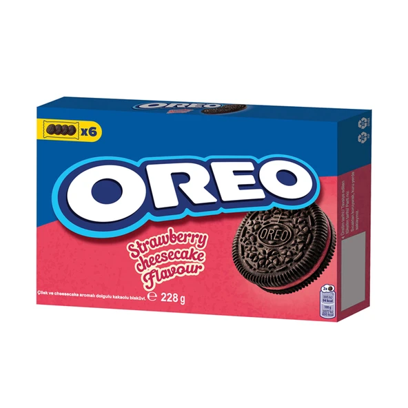 Oreo Strawberry 228 G (8'li Paket) ürün görseli 1