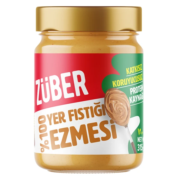 Züber %100 Fıstık Ezmesi 315 G (7'li Paket) ürün görseli 1