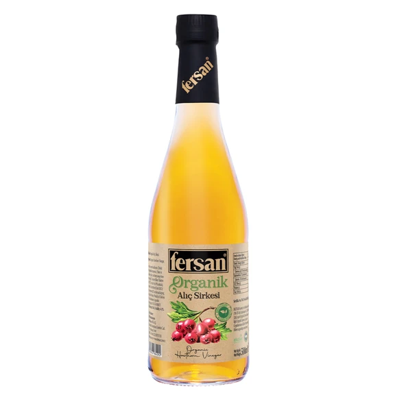 Fersan Organik Alıç Sirkesi 500 Ml Cam (5'li Paket) ürün görseli 1
