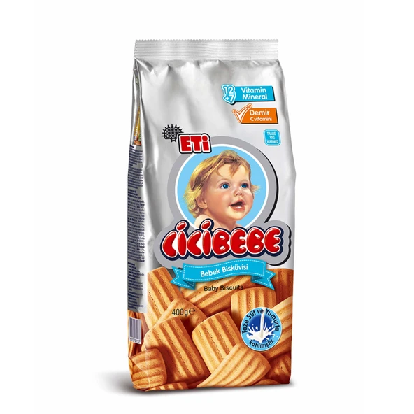 Eti Cicibebe Bisküvi 400 G (6'li Paket) ürün görseli 1