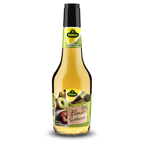 Kühne Elma Sirkesi Cam 500 Ml (6'li Paket) ürün görseli 1