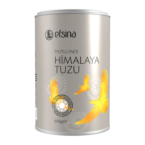 Efsina Himalaya Tuzu (İnce) Silindir Kutu 600 G (7'li Paket) ürün görseli 1