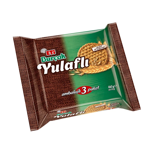 Eti Burçak Yulaflı Bisküvi 3 x 155 G (7'li Paket) ürün görseli 1