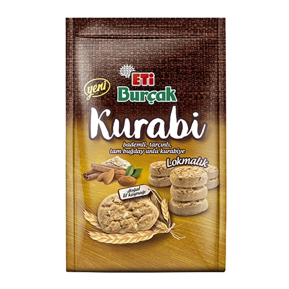 Eti Burçak Bademli Kurabi Lokmalık 150 G (7'li Paket) ürün görseli 1