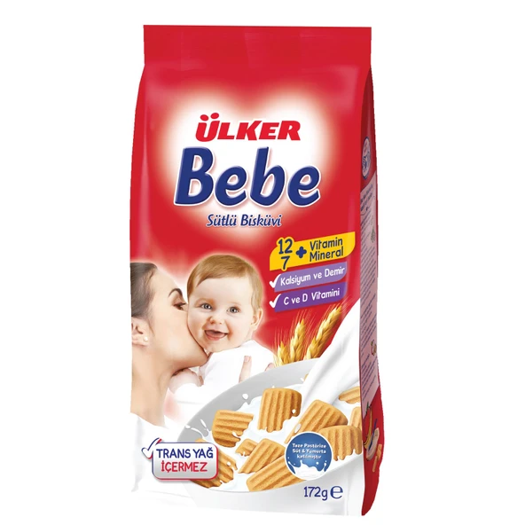 Ülker Bebe Bisküvisi 172 G (8'li Paket) ürün görseli 1
